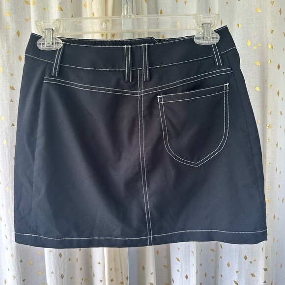 Puma Sports Lifestyle Women's Black Athletic Wear Leisure Sporty Skirt Pockets S - Picture 3 of 4